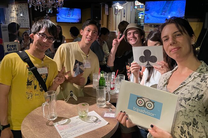 3-Hour Tokyo Pub Crawl Nightlife Welcome Guided Tour in Shibuya - Free shots, personal spending, and drinking pace