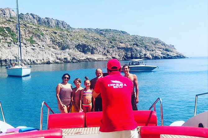 4 Hour Beach Tour with Meal and Unlimited Drinks in Rhodes - Anthony Quinn Bay, the scenic finale