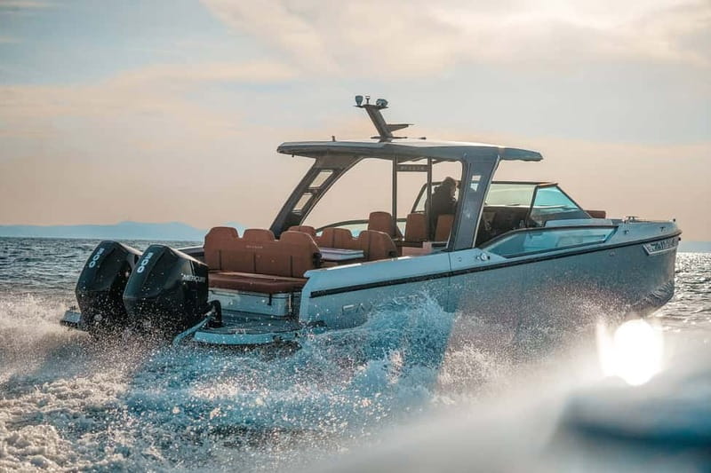 Adamantas: Speedboat Day Trip with Snorkel, Meals & Open Bar - Kalogries Beach and the first swim