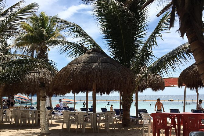ADULTS GOLD A day at the beach at Los Arrecifes Restaurant-Open Bar And Massage. - A Costa Maya beach day built around comfort