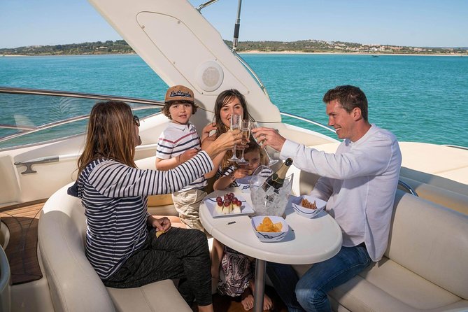 Afternoon yacht charter in lagos with drinks, tapas, paddle boards and kayak - Setting out from Lagos Marina at 2:00 pm