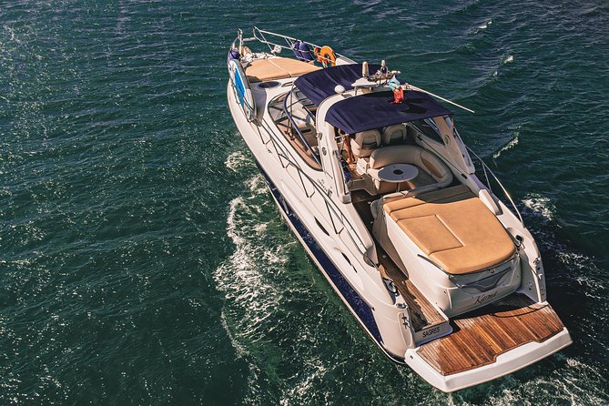 Afternoon yacht charter in lagos with drinks, tapas, paddle boards and kayak - Seeing Ponta da Piedade from the water