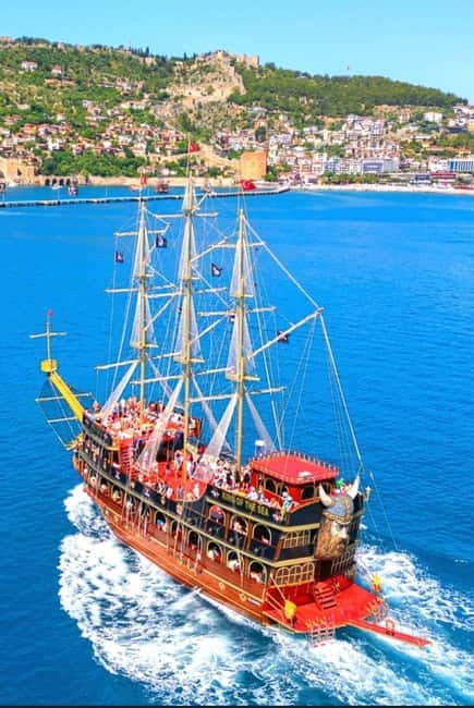 Alanya: Biggest Pirate Boat Tour with Soft Drinks and Lunch - What the $13 Alanya boat tour really gives you