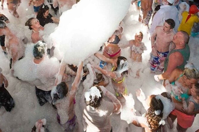 Alanya Pirate Boat Tour with Foam Party Soft Drinks & Transfer - Boats, crowd levels, and what the $15 price means