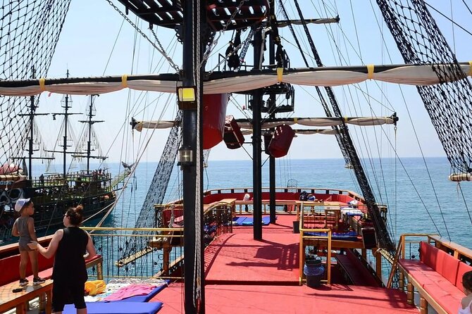 Alanya Pirate Boat Tour with Lunch, Soft Drinks & Transfer - Setting Out From Alanya Harbor