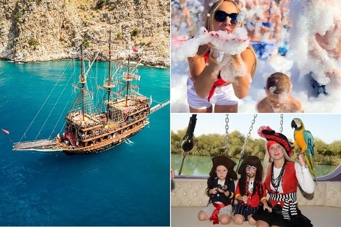 Alanya : Pirate Party Boat Trip w/ Transfer Lunch and Soft Drinks - Key points to know before booking
