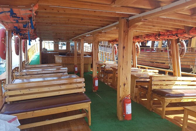 Alanya Relaxing Boat Tour with Lunch, Soft Drinks & Transfer - Four swim stops, with time to choose your pace