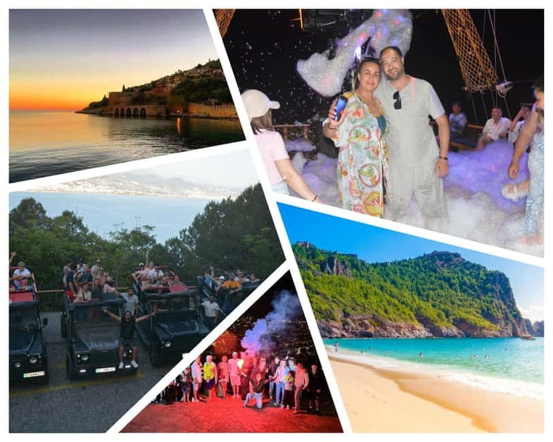 Alanya: Sunset Party Boat, Jeep, Cleopatra Beach & Dinner - Why this Alanya outing works so well