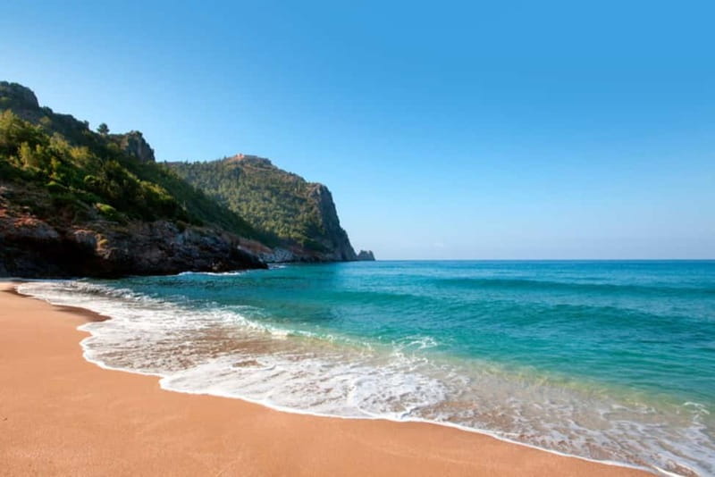 Alanya: Sunset Party Boat, Jeep, Cleopatra Beach & Dinner - Starting in the green Land Rover Jeep