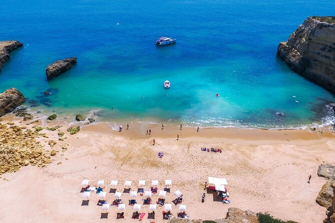 Albufeira Beach BBQ with Caves and Coastline Cruise with Open Bar - Seeing Benagil Caves from the water