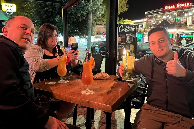 Albufeira PRIVATE Night Tour with Cocktails & Drinks - The Centro Histórico at night