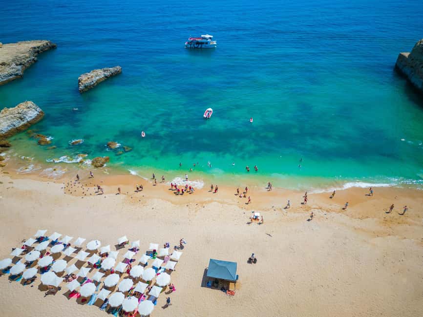 Albufeira: Sightseeing Cruise with Beach BBQ and Open Bar - What the open bar includes