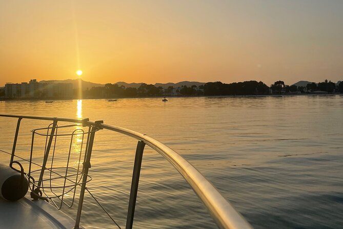Alcudia 3hr Sunset Trip with Drinks, Tapas, SUP & Snorkel - Sailing out of Alcudiamar as the light softens