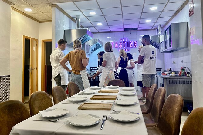 Alicante Paella Cooking Class, Tapas, Drinks and Marketplace - Learning the work behind Alicante rice dishes
