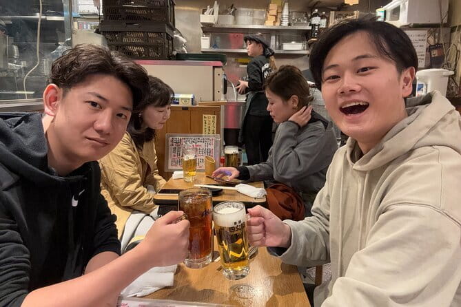 All-You-Can-Drink Bar Hopping Tour in Ueno - What you will eat during the evening