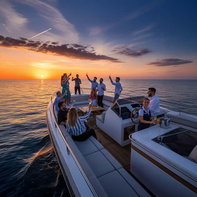 Amalfi Coast: Romantic Sunset Cruise with Music & Cocktails - What the boat time is really like