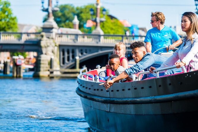 Amsterdam Canal Cruise in Open Boat with Unlimited Drinks Option - Passing the Hermitage Museum