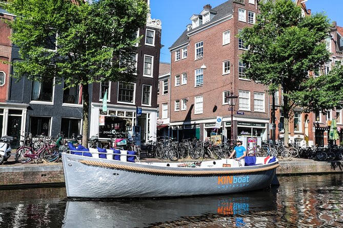 Amsterdam Canal Cruise in Open Boat with Unlimited Drinks Option - When the sunset and evening departures work best