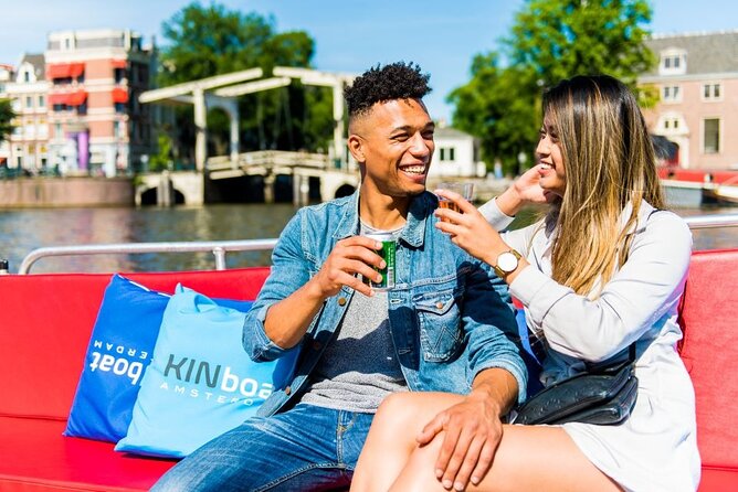 Amsterdam Canal Cruise in Open Boat with Unlimited Drinks Option - How much value you get for $21.77
