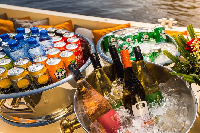 Amsterdam Classic Saloon Boat Canal Cruise with Live Guide - Following the Amstel River