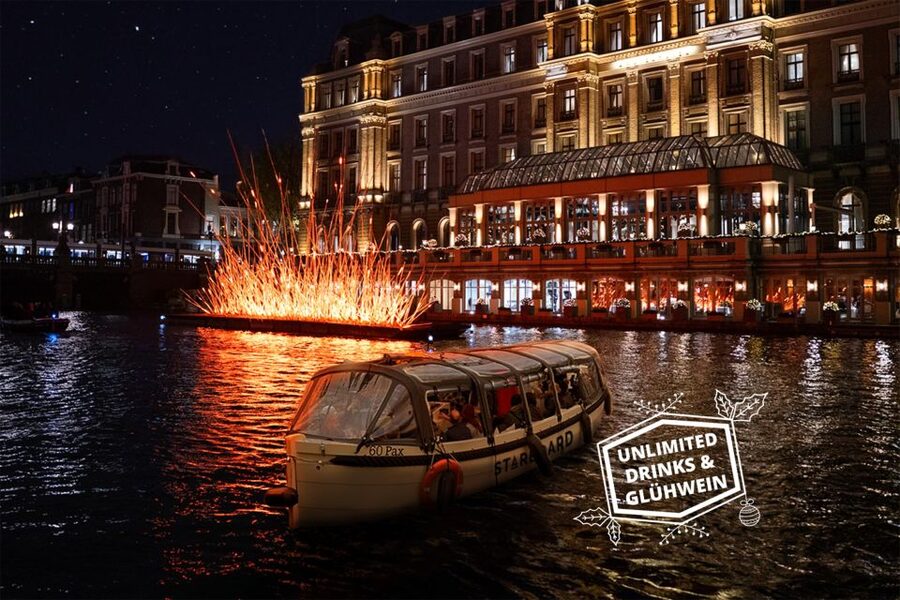 Amsterdam: Covered Canal Booze Cruise with Unlimited Drinks - What the open bar really means