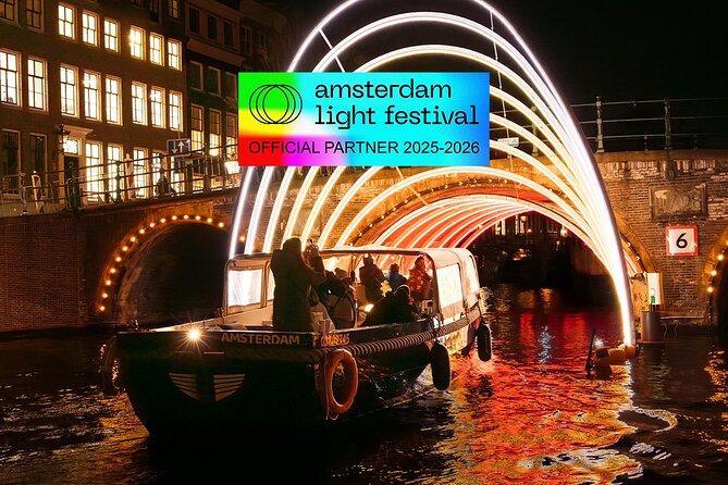 Amsterdam: Light Festival Boat with Unlimited Drinks & Snack - Herengracht and the Grachtengordel-West