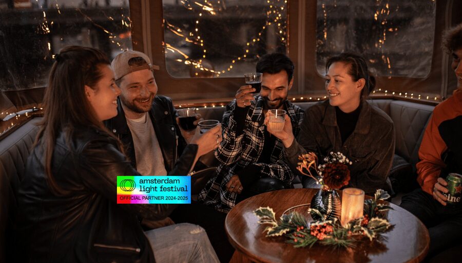 Amsterdam: Light Festival Cruise With Drinks & Snacks - Meeting near Amsterdam Central Station