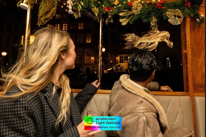 Amsterdam Light Festival: Heated Boat Cruise + Hot Drinks & Bite - Key points to know before boarding