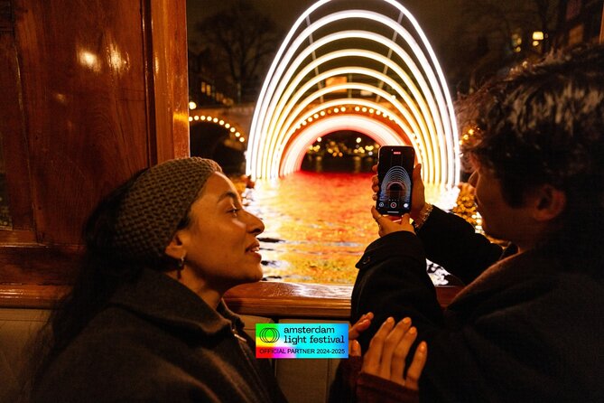 Amsterdam Light Festival: Heated Boat Cruise + Hot Drinks & Bite - Is the $26.60 price good value?