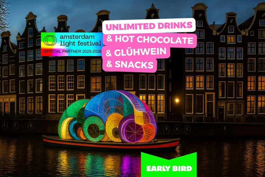 Amsterdam: Light Festival Heated Cruise with Drinks & Snacks - A warm seat for Amsterdam’s winter lights