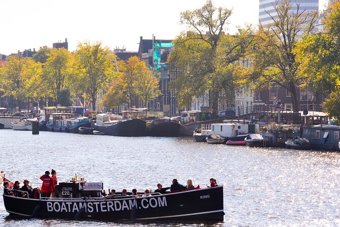Amsterdam Open Boat Cruise in Old City Centre with Drinks Options - Sailing the Amstel and the eastern old center