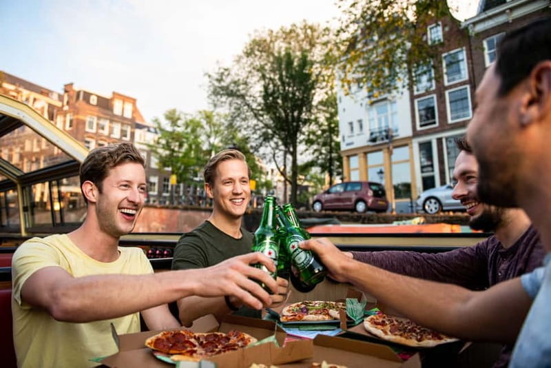 Amsterdam: Original Pizza Dinner Cruise + Unlimited Drinks - Key points to know before you book