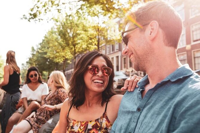 Amsterdam Private Boat Tour with Unlimited Drinks - Comfort, seating, and the occasional rough edge