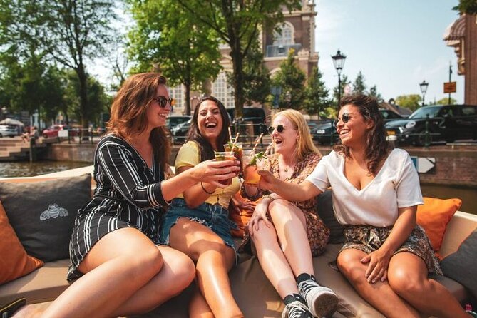 Amsterdam Private Boat Tour with Unlimited Drinks - What the unlimited drinks really add