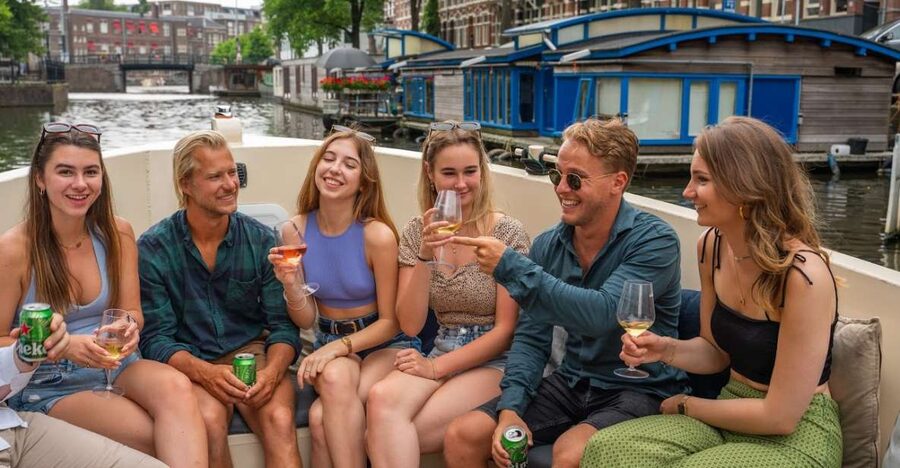 Amsterdam: Red-Light District Pub Crawl and Booze Boat Tour - What the canal portion is really good for