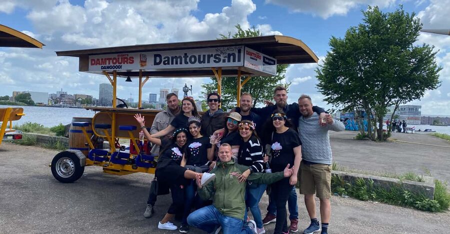 Amsterdam: Shared Party Bike Tour with Beer - What the 85 to 90 minutes actually feels like