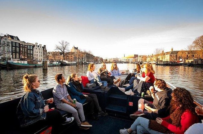Amsterdam Sunset Canal Cruise with Live Guide and Open Bar - Unlimited drinks and what they mean for value