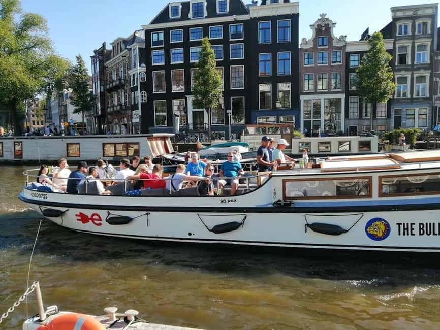 Amsterdam: The Bulldog Boat Smoke and Booze Cruise - What you see from the boat