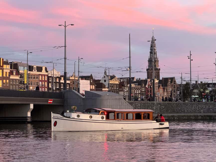 Amsterdam: The Bulldog Boat Smoke and Booze Cruise - Smoking, drinks, and food on board
