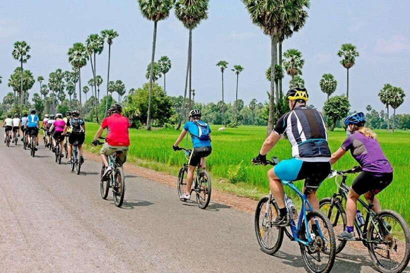 Angkor Bike tour & Gondola Sunset Boat w/ Drinks & Snack - Why this route is different from a standard Angkor visit
