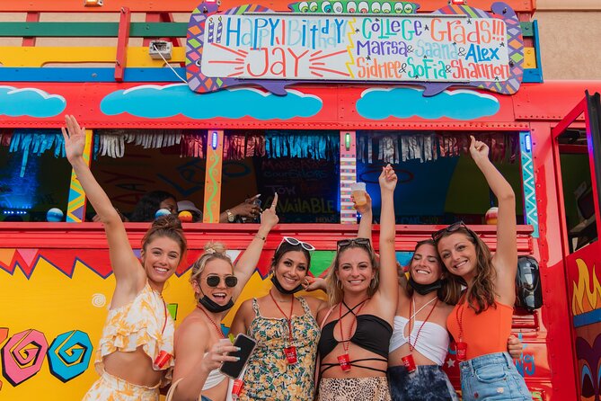 Aruba Happy Hour Party Bus Pub Crawl - The crowd can shape your night