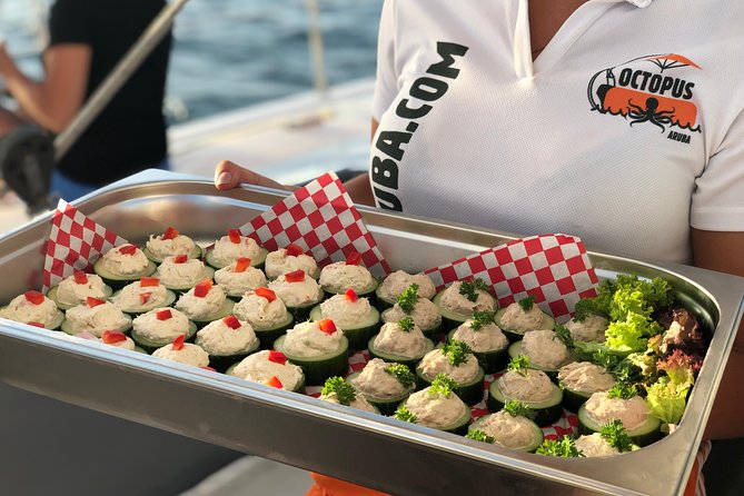 Aruba Happy Hour Sunset Sail with Savory Bites and Cocktails - Is $84.99 a Good Price?