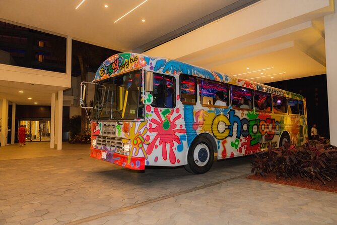 Aruba Nightlife and Barhopping on Chogogo Party Bus - The middle ride keeps downtown Aruba moving