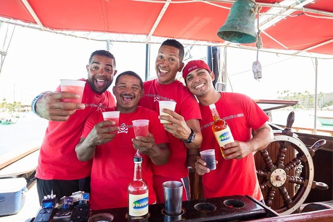Aruba Sunset Jolly Pirate Sail with Open Bar - Drinks, music, and the social mood