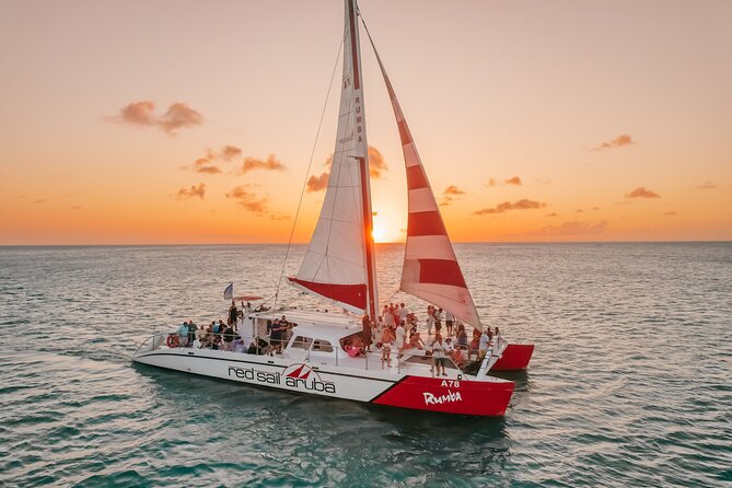 Aruba Sunset Sail Dinner Cruise with Open Bar by Catamaran - Key points to know before booking