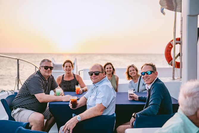 Aruba Sunset Sail Dinner Cruise with Open Bar by Catamaran - Sailing along Aruba’s coast