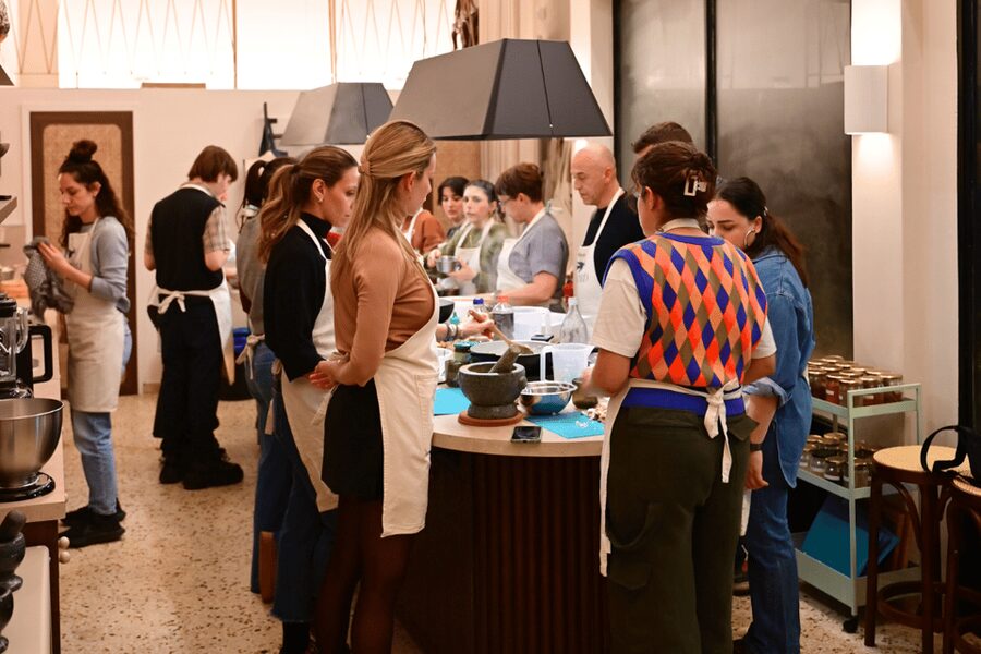 Athens: Greek Cooking Class with Meal and Drinks - The Koukaki studio near the Acropolis