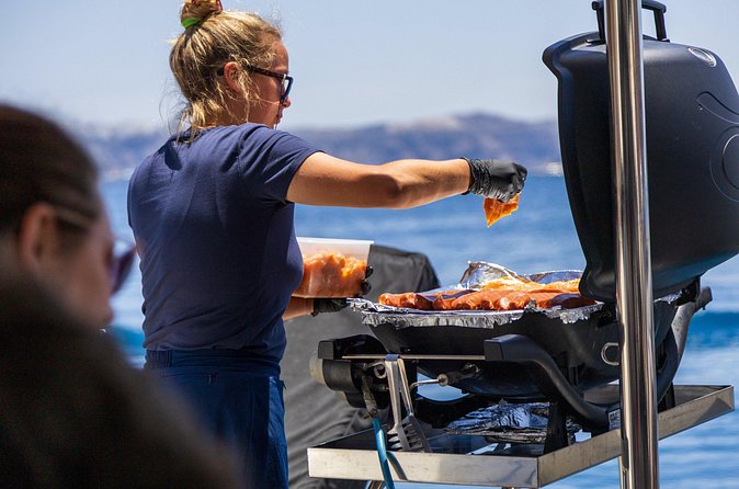 Athens Private Cruise with Meal, Open Bar & Transfer - Sailing through the Vouliagmeni bay