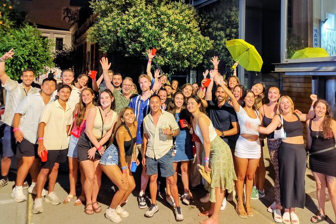 Athens Pub Crawl with 1hr Open Bar & VIP Nightclub Access - First Bar: A Quick Start With a Social Push