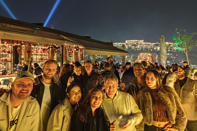 Athens: Rooftop Pub Crawl w/ Acropolis Views & Party - Key things to know before booking